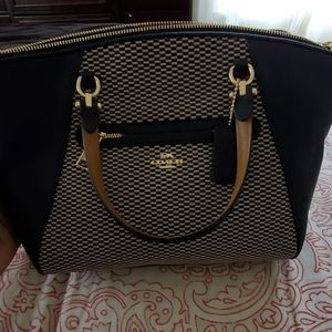 Coach Legacy Jacquard Prairie Satchel NWT